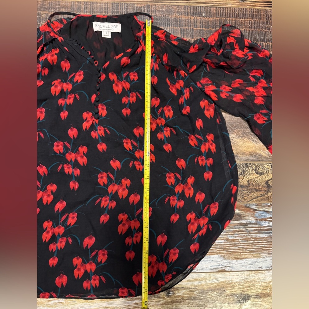 Cold Shoulder Blouse by Rachel Zoe - Picture 7 of 10